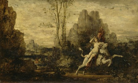 The Abduction Of Europa, 1869 by Gustave Moreau art print