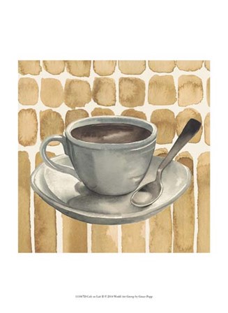 Cafe au Lait II by Grace Popp art print