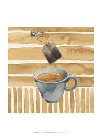 Cafe au Lait III by Grace Popp art print