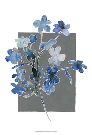 Blue Bouquet I by Grace Popp art print