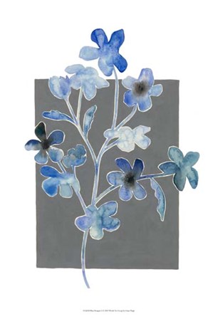 Blue Bouquet II by Grace Popp art print