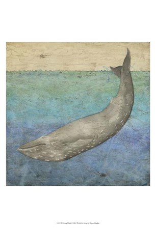 Diving Whale I by Megan Meagher art print