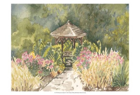 Watercolor Garden IV by Dianne Miller art print
