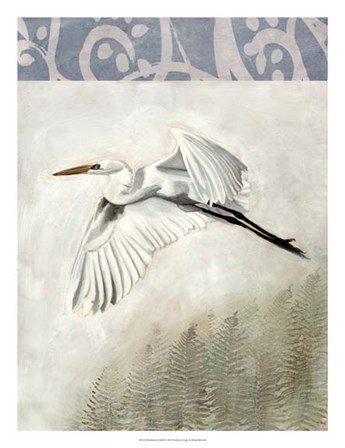 Waterbirds in Mist II by Naomi McCavitt art print