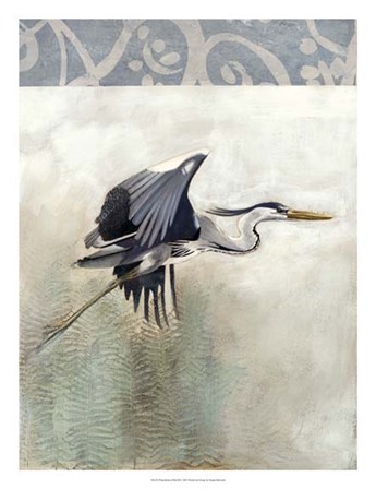 Waterbirds in Mist III by Naomi McCavitt art print