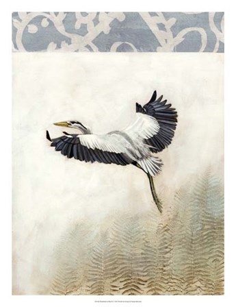 Waterbirds in Mist IV by Naomi McCavitt art print