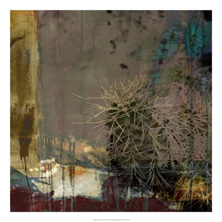 Cactus Abstract by Sisa Jasper art print