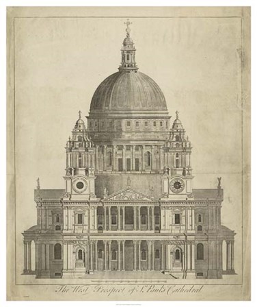 St. Paul&#39;s Cathedral art print
