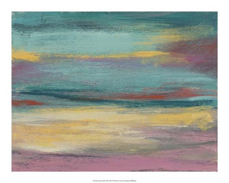 Sunset Study VII by Jennifer Goldberger art print