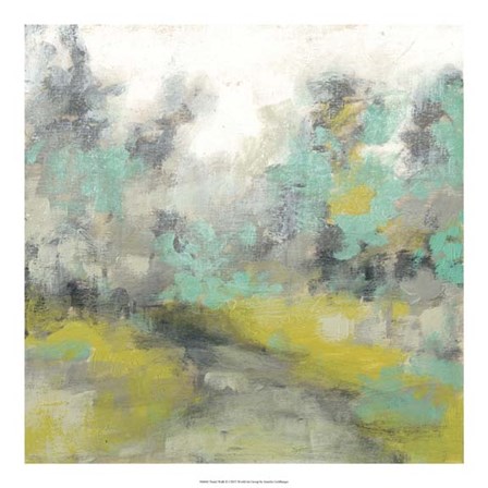 Pastel Walk II by Jennifer Goldberger art print