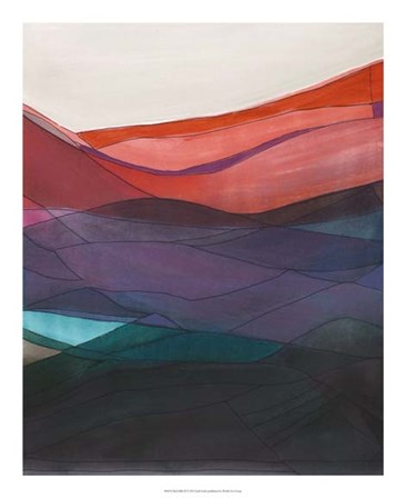 Red Hills II by Jodi Fuchs art print
