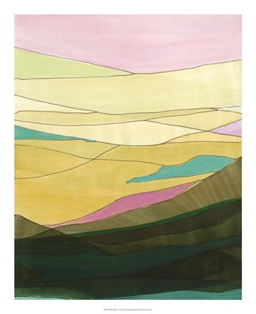 Pink Hills I by Jodi Fuchs art print