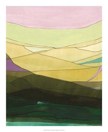 Pink Hills II by Jodi Fuchs art print