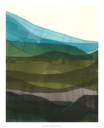 Blue Hills II by Jodi Fuchs art print