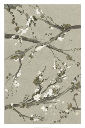 Neutral Cherry Blossoms I by Grace Popp art print