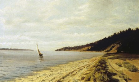 Afternoon Sailing c. 1890 by John Frederick Peto art print