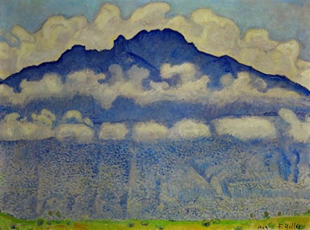 Landscape In The Berne Oberland (Die Schynige Platte), 1909 by Ferdinand Hodler art print