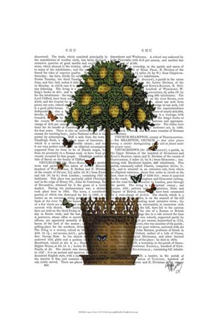 Lemon Tree by Fab Funky art print