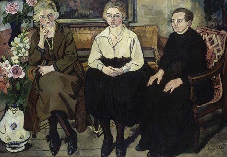 The Utter Family, 1921 by Suzanne Valadon art print