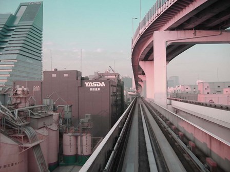 Tokyo Train Ride 5 by Naxart art print