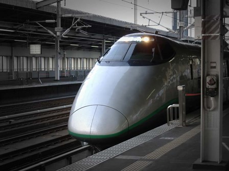 Speed Train (Or Shinkanzen) by Naxart art print