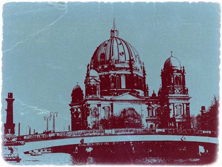 Berlin Cathedral by Naxart art print