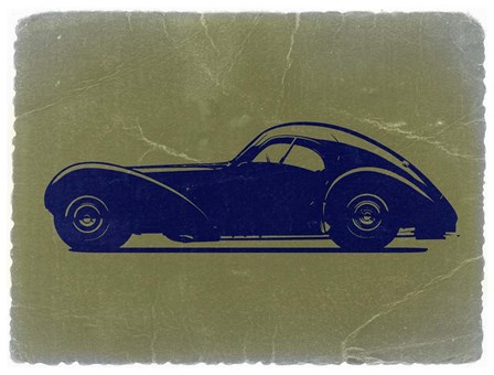 Bugatti 57 S Atlantic by Naxart art print