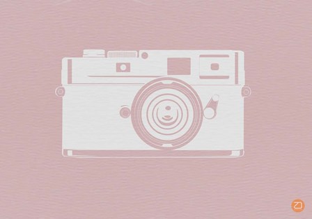 Vintage Camera by Naxart art print