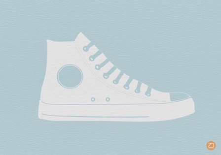 White Shoe by Naxart art print