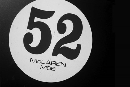 McLaren 52 by Naxart art print