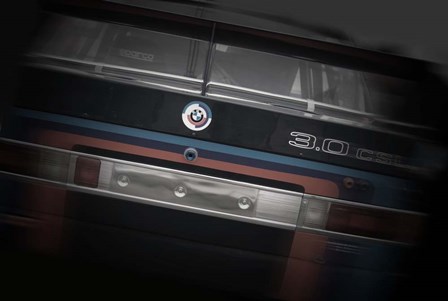 BMW Motor Sport Rear by Naxart art print