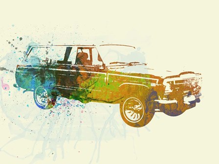 Jeep Wagoneer by Naxart art print