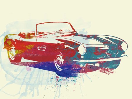 BMW 507 by Naxart art print