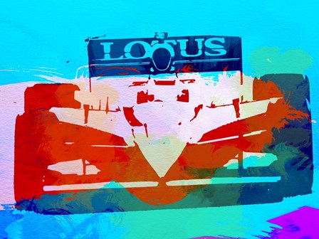 Lotus F1 Racing by Naxart art print