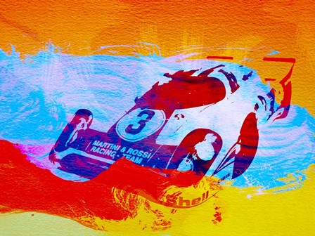 Porsche 917 Martini and Rossi by Naxart art print