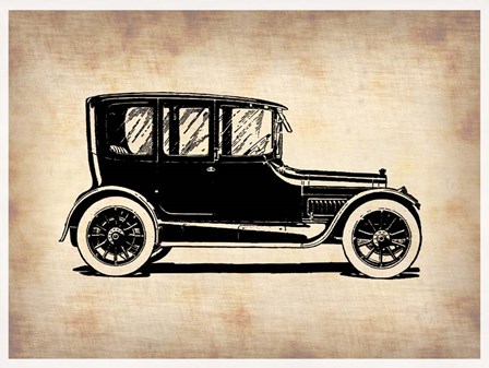 Classic Old Car 1 by Naxart art print