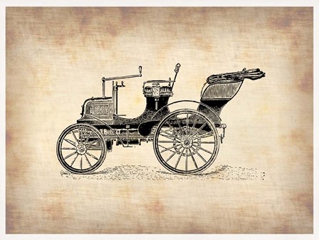 Classic Old Car 2 by Naxart art print