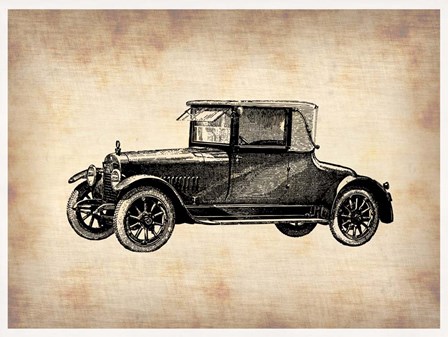 Classic Old Car 3 by Naxart art print