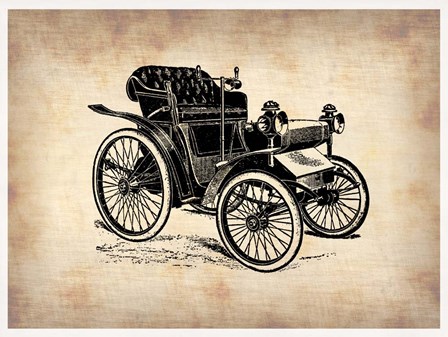 Classic Old Car 4 by Naxart art print