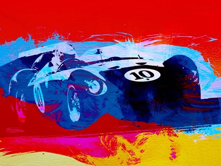 Maserati on the Race Track 1 by Naxart art print