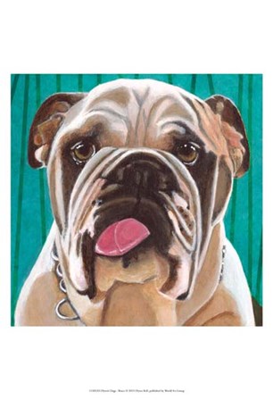 Dlynn&#39;s Dogs - Bosco by Dlynn Roll art print