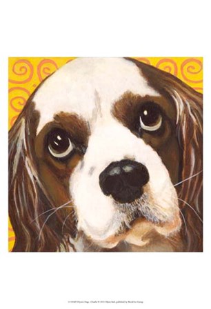 Dlynn&#39;s Dogs - Charlie by Dlynn Roll art print