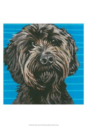 Dlynn&#39;s Dogs - Mini by Dlynn Roll art print
