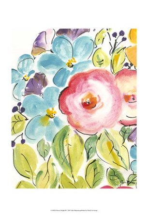 Flower Delight II by Julia Minasian art print