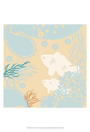 June&#39;s Fish II by Evelia Designs art print