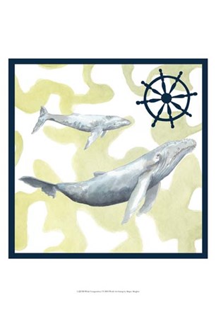 Whale Composition I by Megan Meagher art print