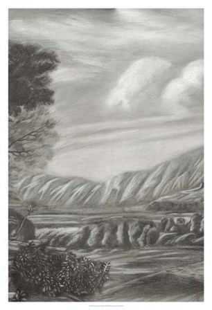 Classical Landscape Triptych II by Naomi McCavitt art print