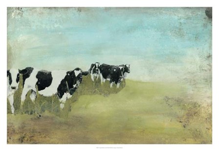 Country Drive Cows II by Naomi McCavitt art print