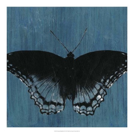 Chambray Butterflies II by Naomi McCavitt art print