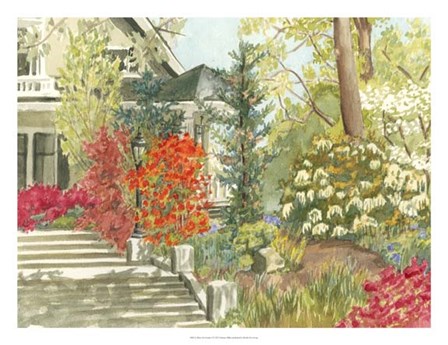 Plein Air Garden I by Dianne Miller art print